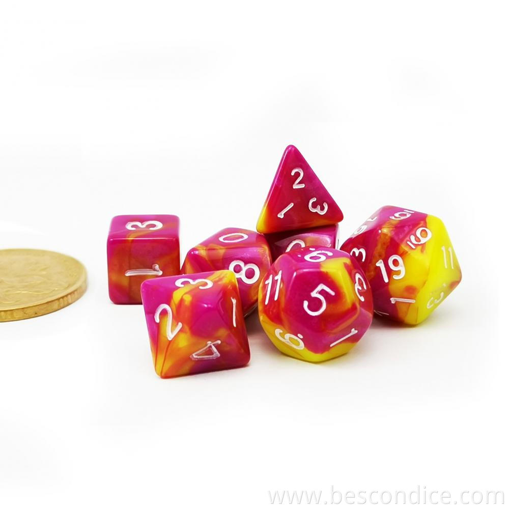 Tabletop Game Mini Dice Set 1 Tabletop Game Mini Dice Set 1
